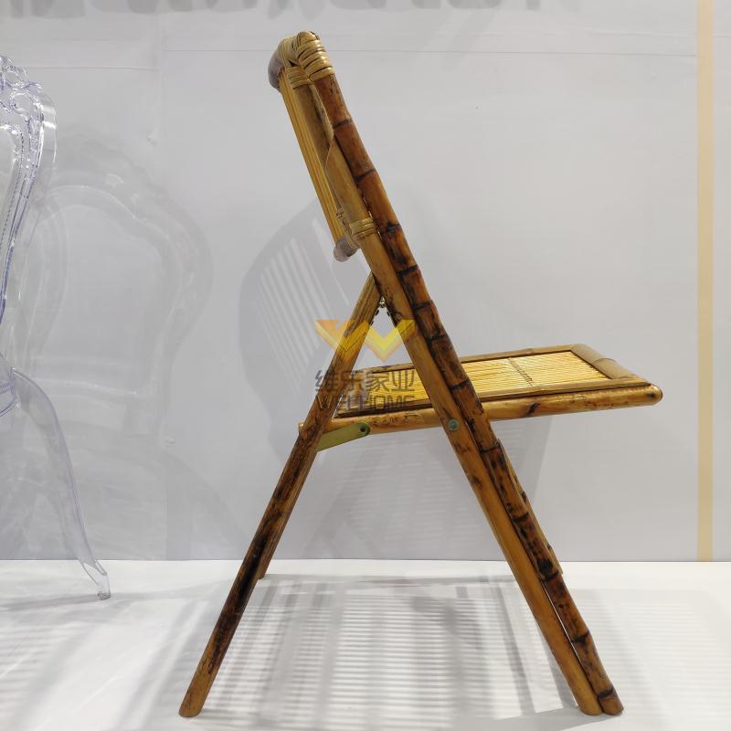 Bamboo folding chair